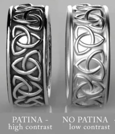 How to Patina White Gold