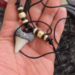 Women Shark Tooth Necklace
