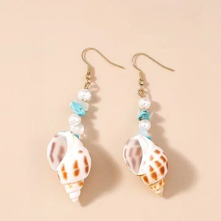 Conch Shell Earrings