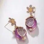 Flower Pomegranate Earrings