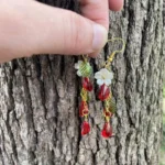 Pomegranate Jewelry Earrings