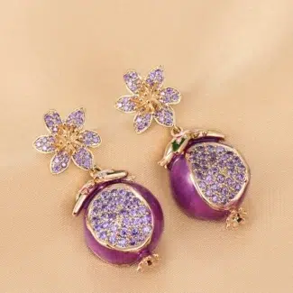 Pomegranate Earrings