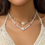 White Puka Shell Necklace