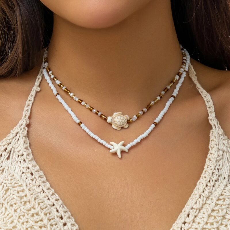 White Puka Shell Necklace