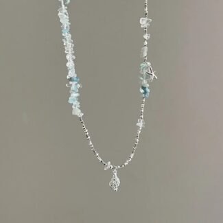 Silver Puka Shell Necklace