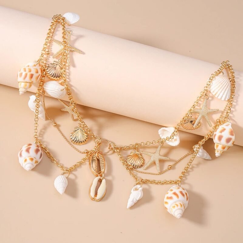 Beach Party Conch Shell Necklace