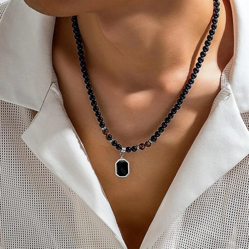 Male Beaded Necklace