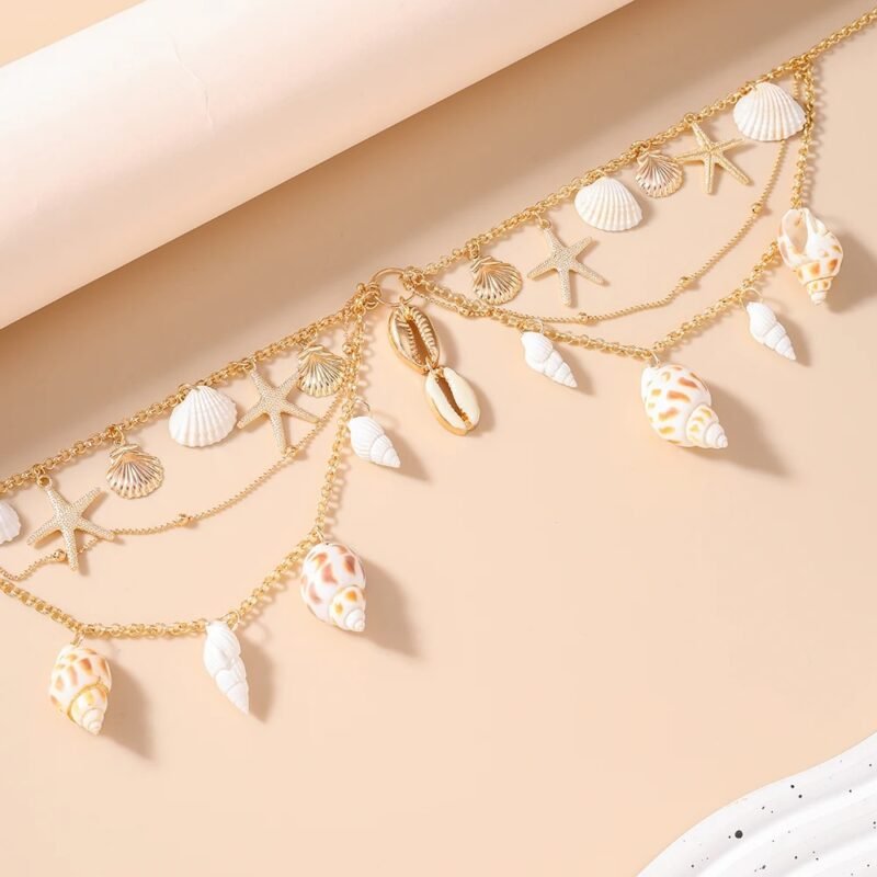 Beach Party Conch Shell Necklace