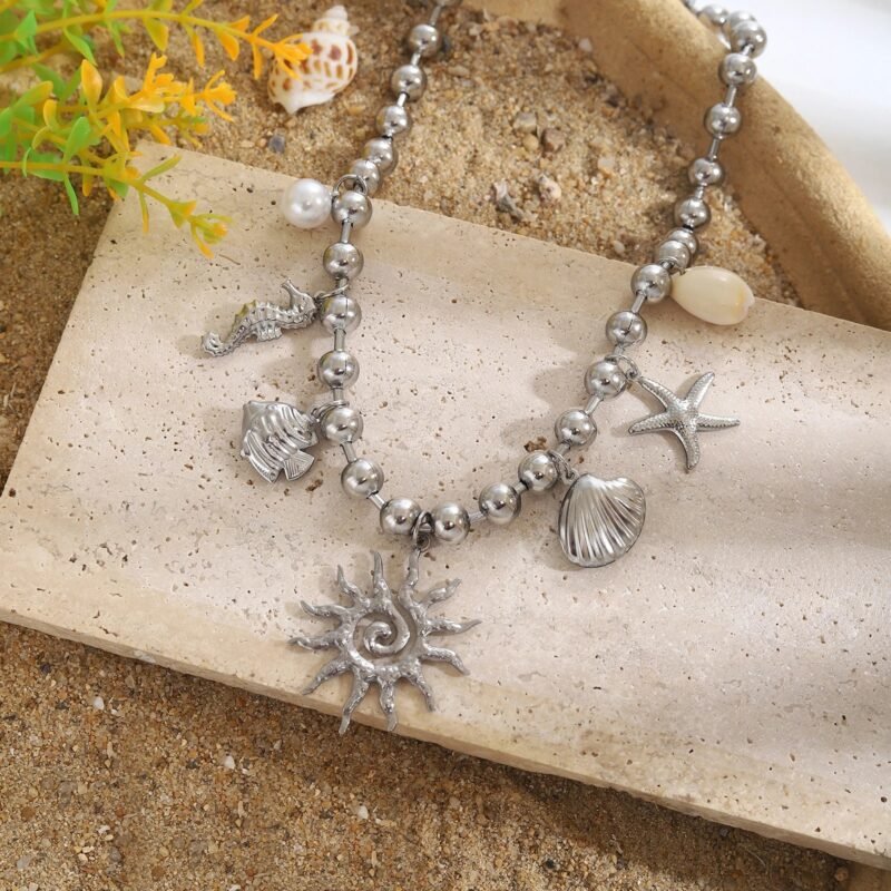 Stainless Steel Beach Necklace