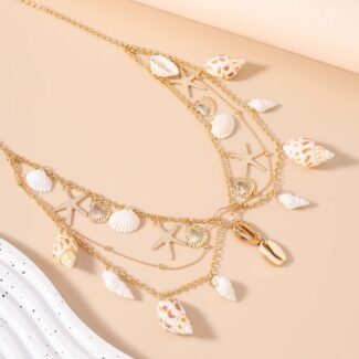 Beach Party Conch Shell Necklace